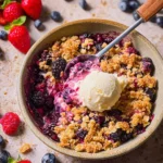 Healthy Mixed Berry Crisp (Gluten-Free) 96 Healthy-Mixed-Berry-Crisp-Gluten-Free-Recipe
