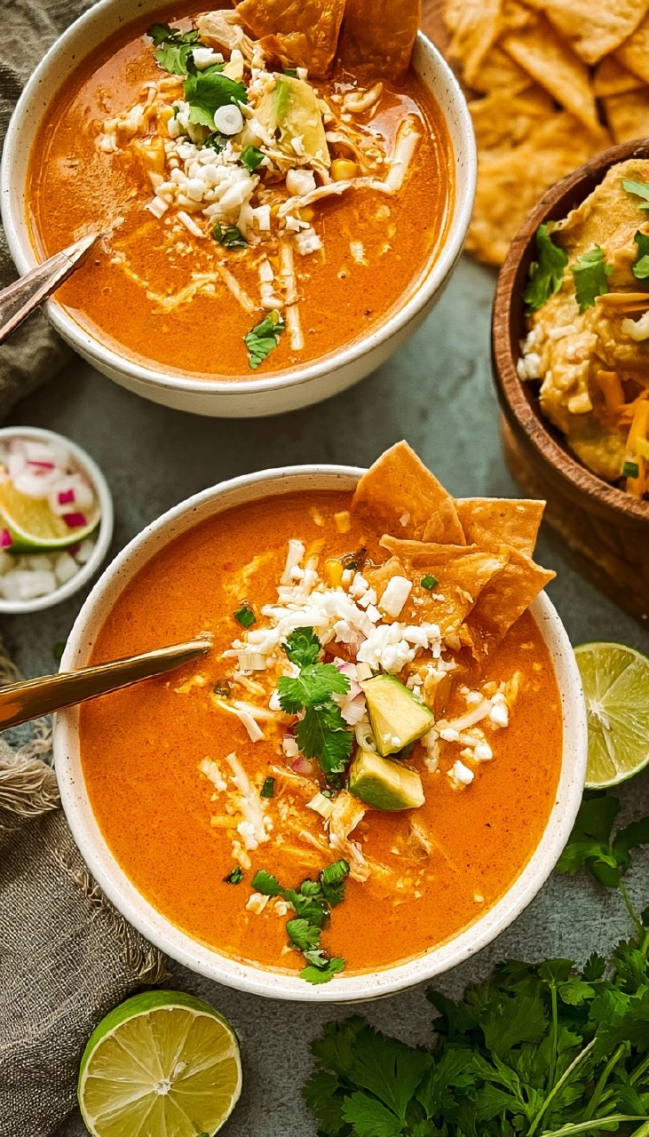 Instant Pot Chicken Enchilada Soup 160 Instant Pot Chicken Enchilada Soup