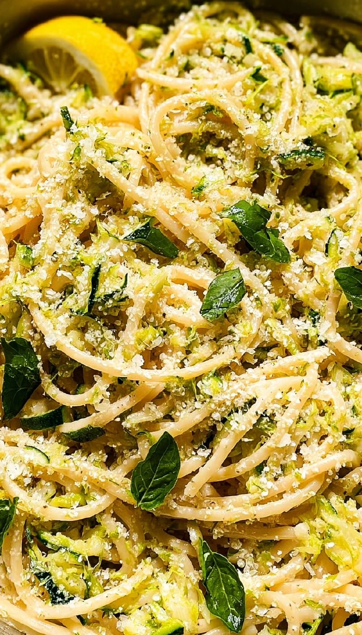 Lemon Zucchini Pasta 90 Lemon Zucchini Pasta
