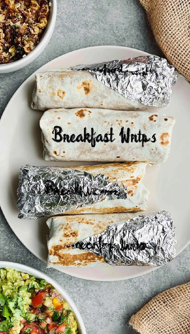 Meal Prep Breakfast Burritos