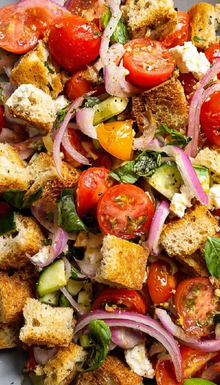 Panzanella Salad (Italian Bread Salad) 110 Panzanella Salad (Italian Bread Salad)