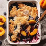 Peach Blueberry Cobbler 121 Peach-Blueberry-Cobbler-Recipe