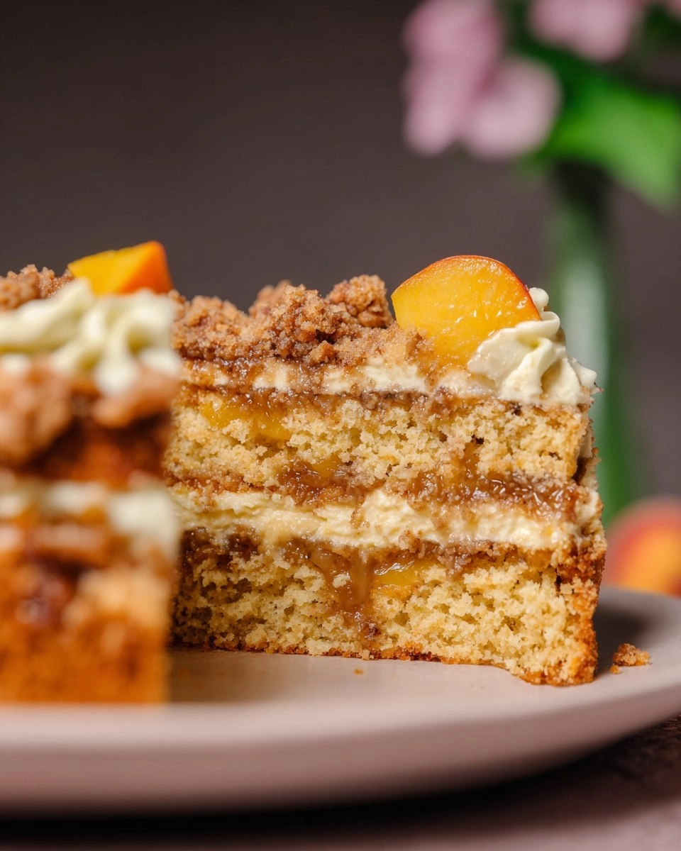 Peach Cobbler Cake 189 Peach Cobbler Cake