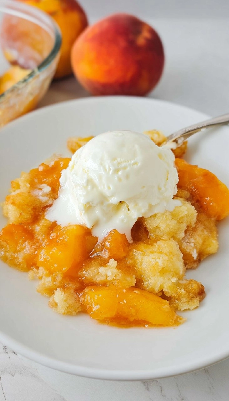 Peach Cobbler 105 Peach Cobbler