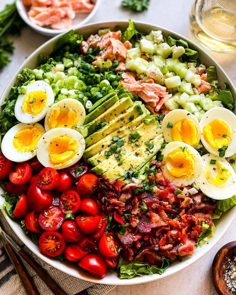 Salmon-Cobb-Salad-with-Avocado-and-Bacon-Whole30-Keto-Recipe