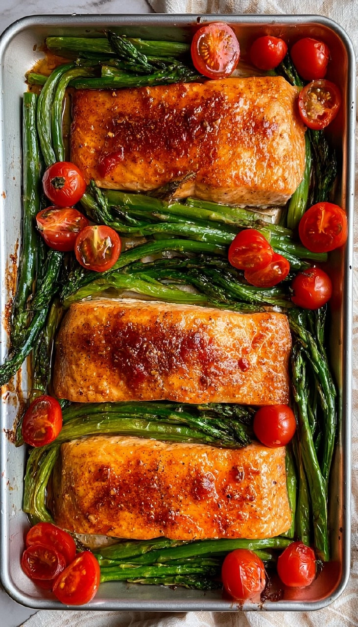 Sheet Pan Salmon