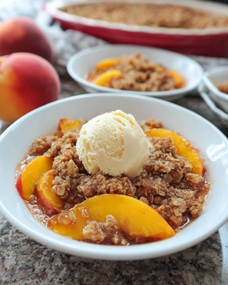 Simple-Peach-Crisp-Recipe-with-Oat-Topping-Recipe