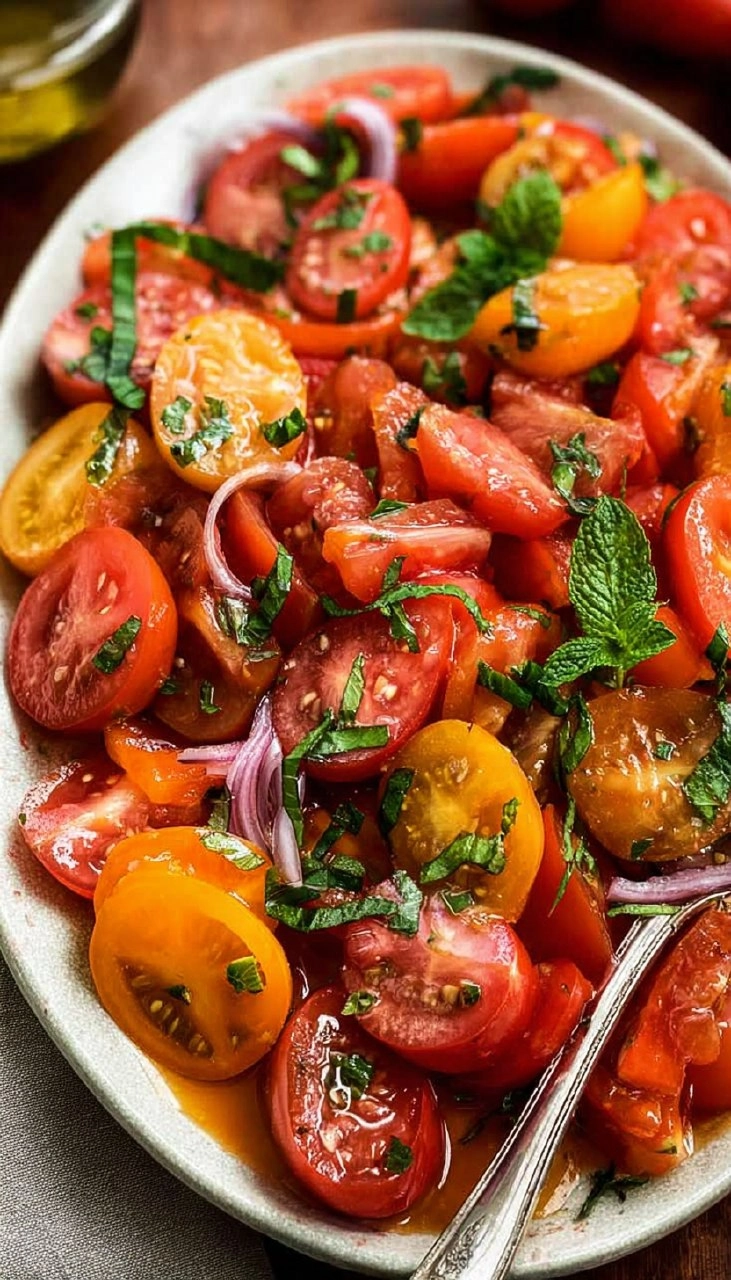 Simple Tomato Salad 95 Simple Tomato Salad