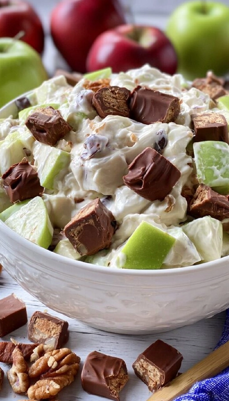 Snicker Apple Salad for Potlucks 60 Snicker Apple Salad for Potlucks