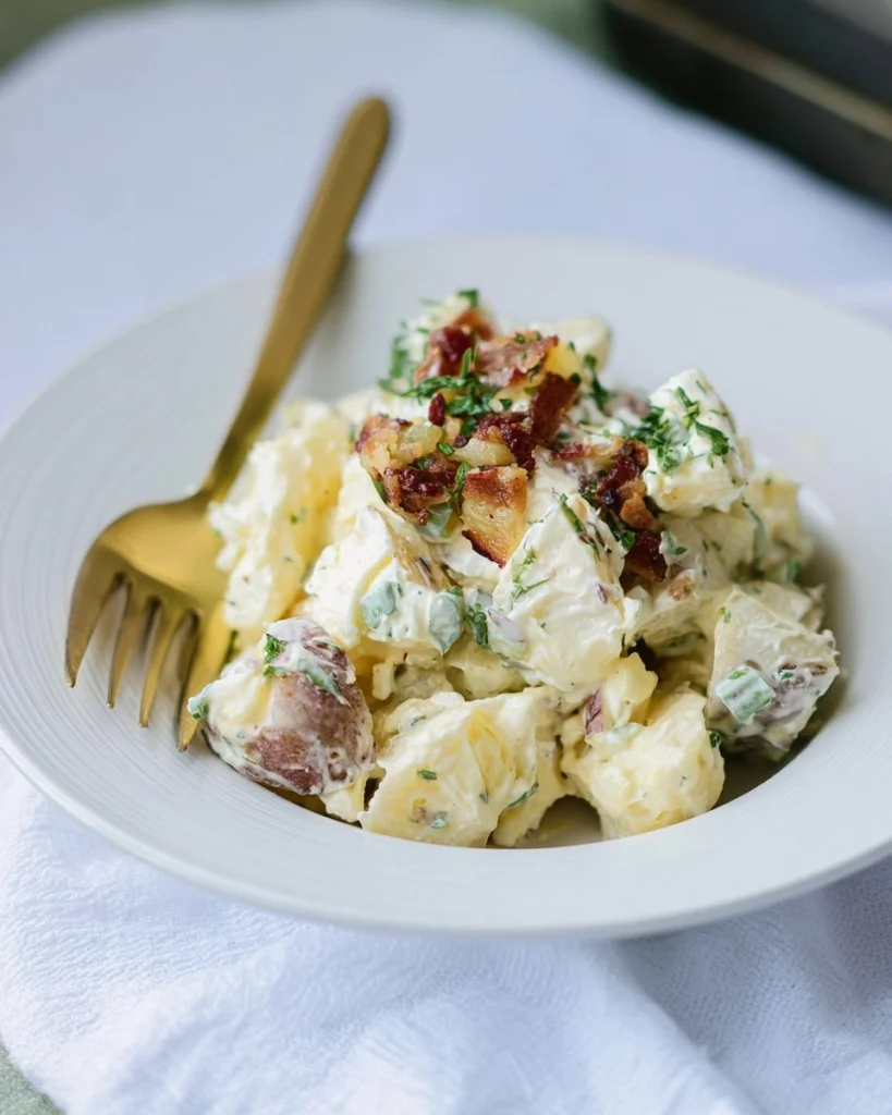 Sour-Cream-and-Bacon-Potato-Salad-Recipe