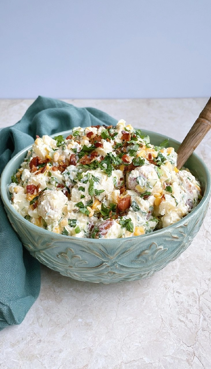Sour Cream and Bacon Potato Salad