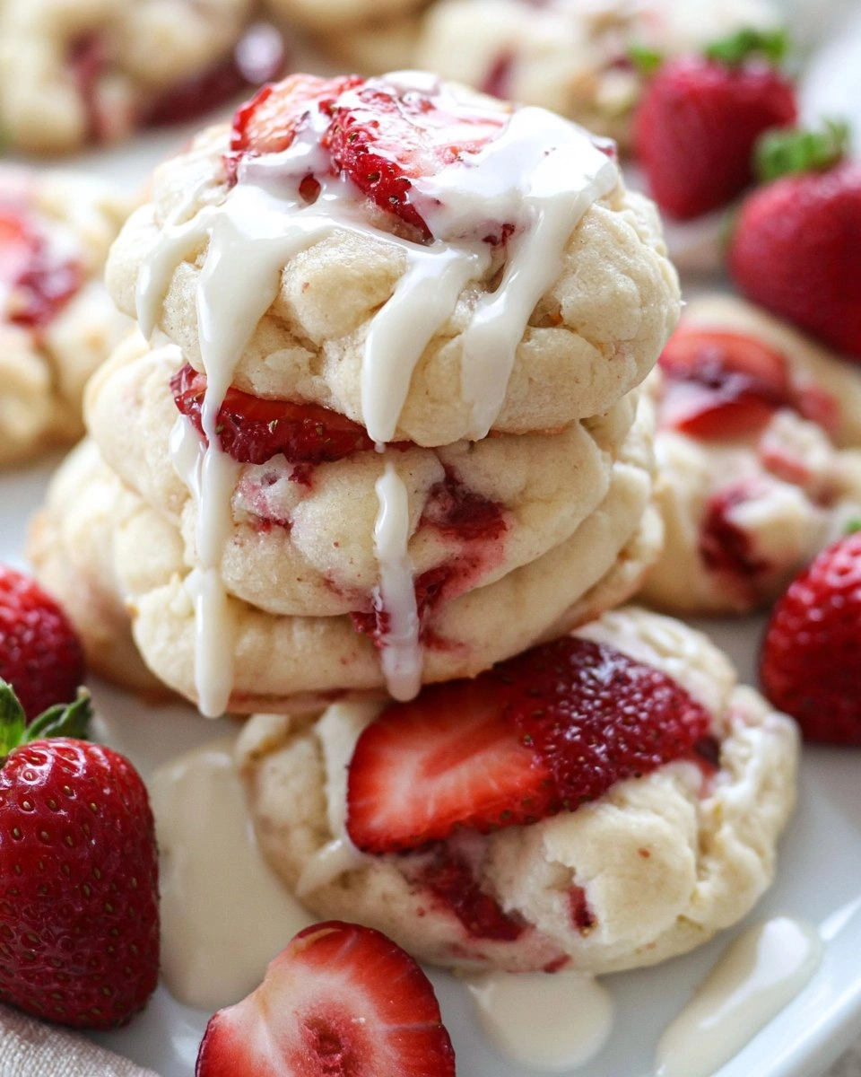 Strawberry Shortcake Cookies