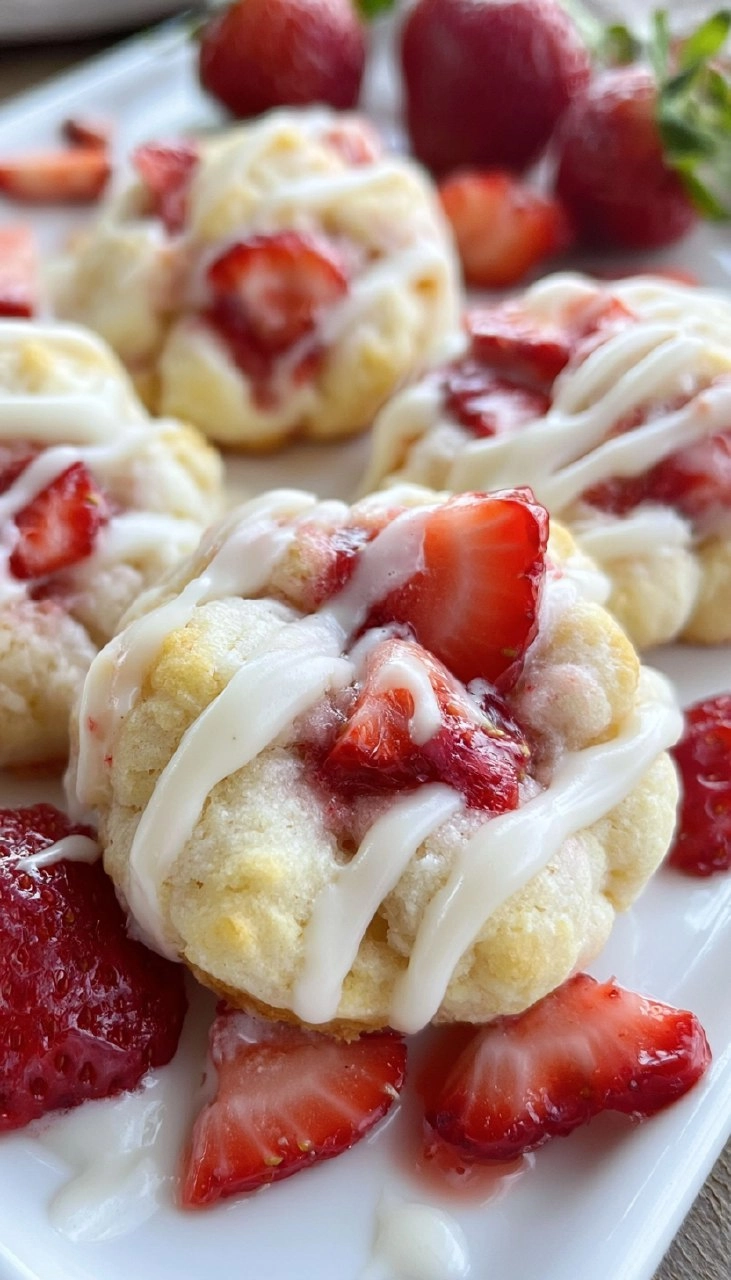 Strawberry Shortcake Cookies