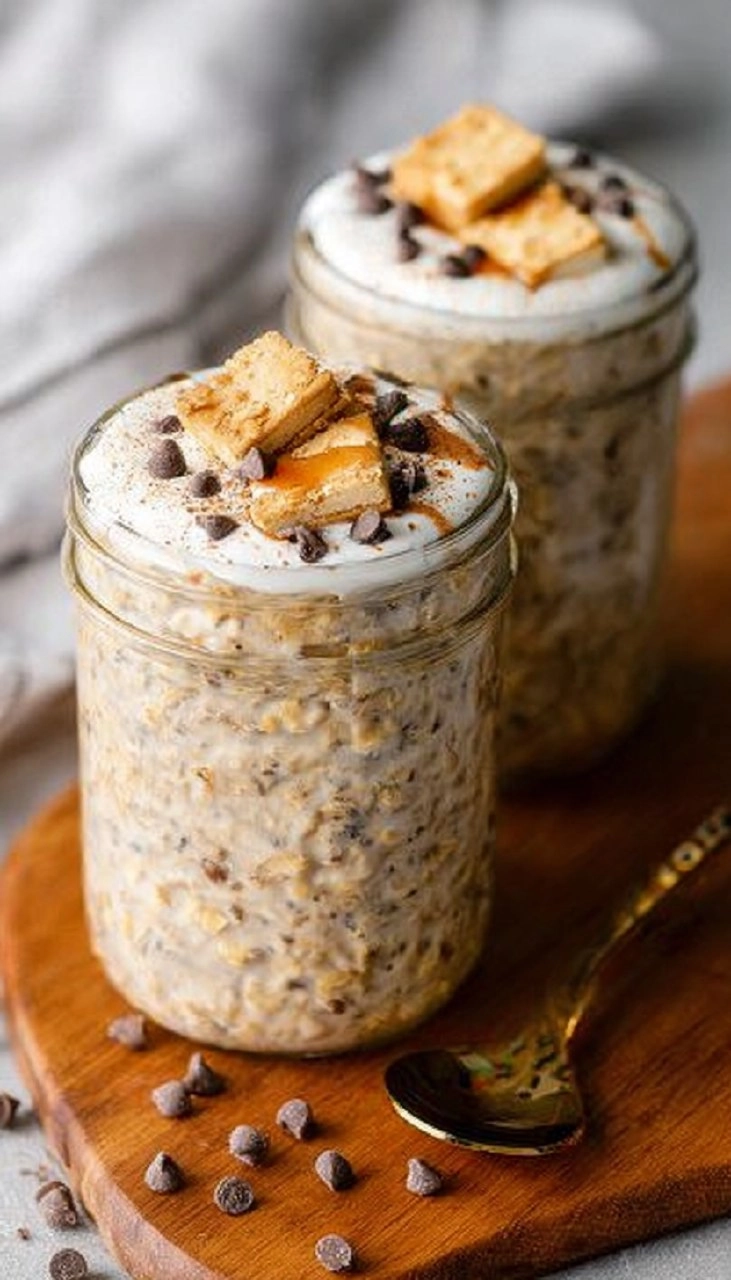 Apple Pie Overnight Oats