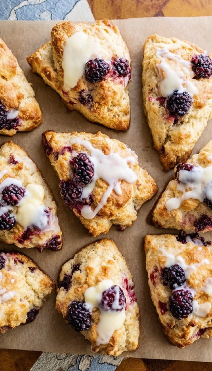 Blackberry Scones 120 Blackberry Scones