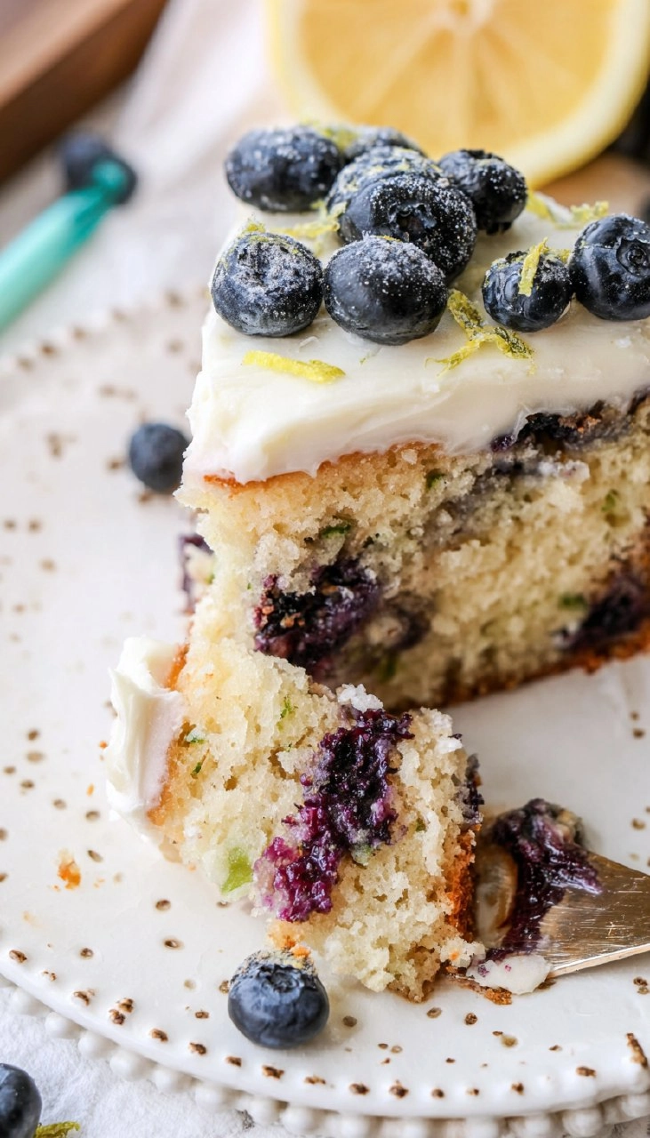 Blueberry Zucchini Cake 125 Blueberry Zucchini Cake