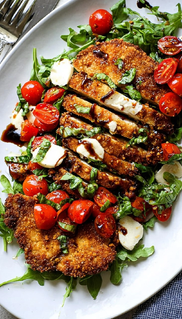 Caprese Chicken Cutlets 130 Caprese Chicken Cutlets