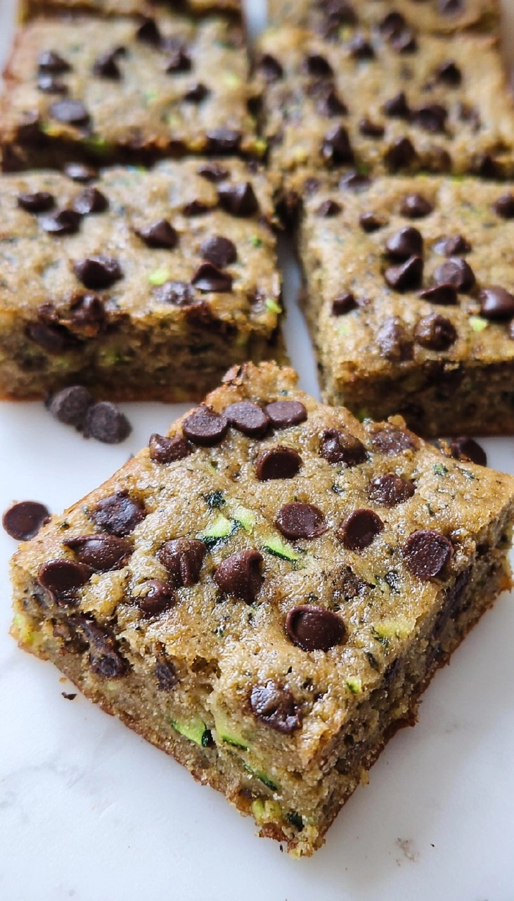 Chocolate Chip Zucchini Bars 100 Chocolate Chip Zucchini Bars