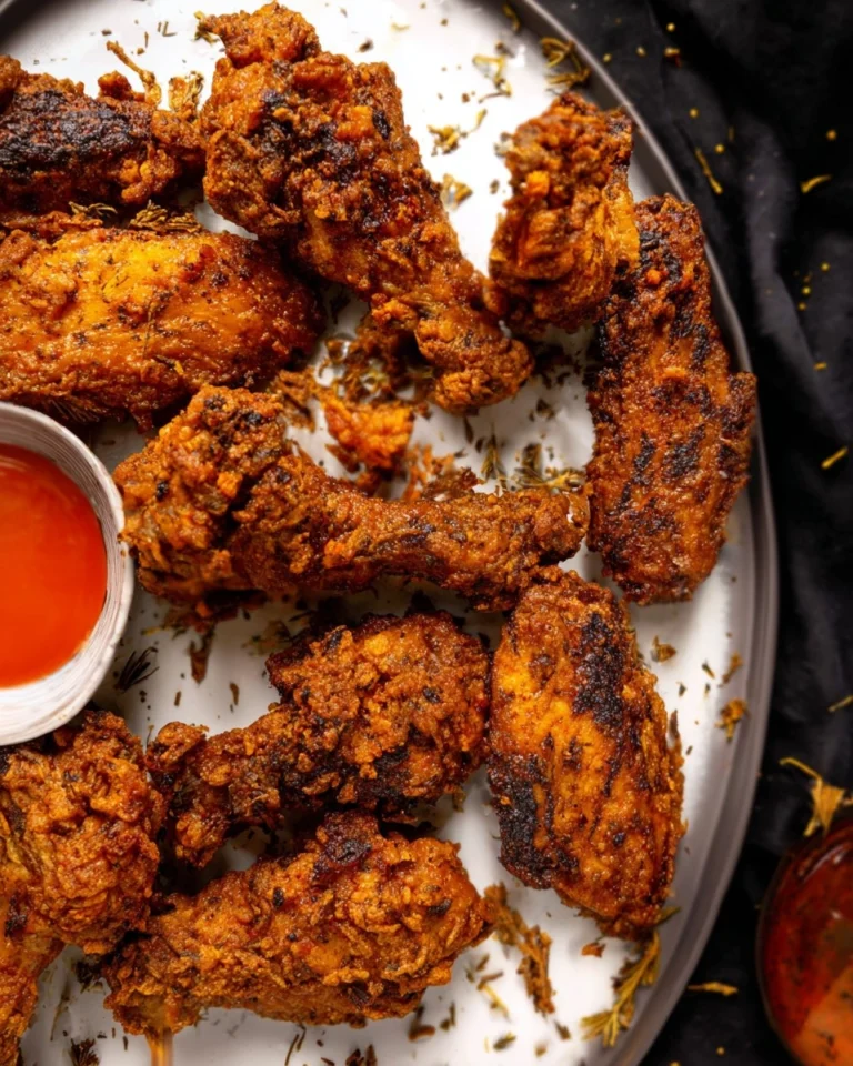 Crispy-Spicy-Fried-Chicken-Wings-Recipe
