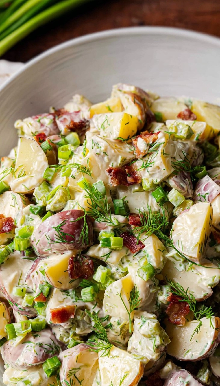 Dill Pickle Potato Salad 
