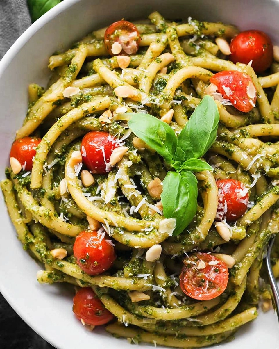 Easy Pesto Pasta