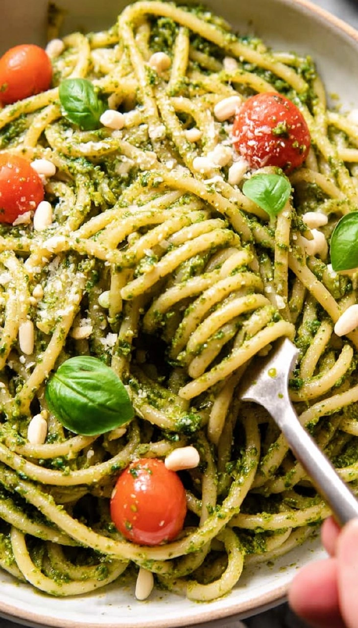 Easy Pesto Pasta