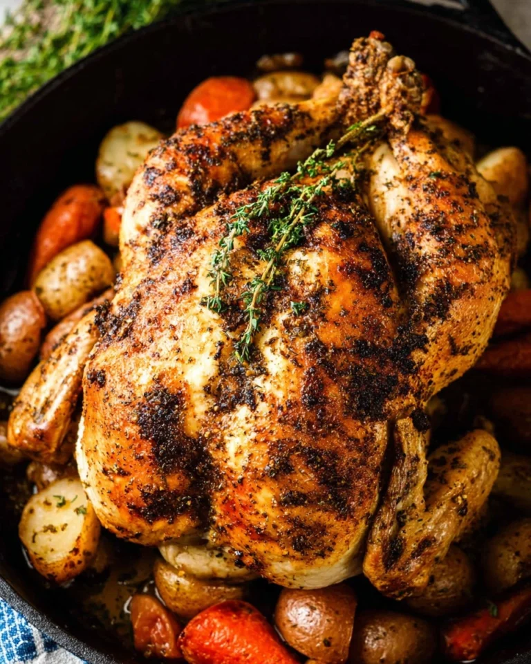 Easy-Whole-Roast-Chicken-Crispy-Skin-Juicy-Inside-Recipe