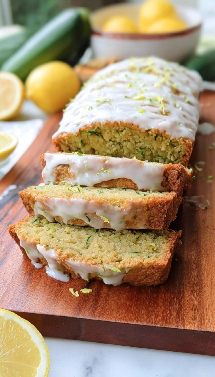 Glazed Lemon Zucchini Bread 110 Glazed Lemon Zucchini Bread