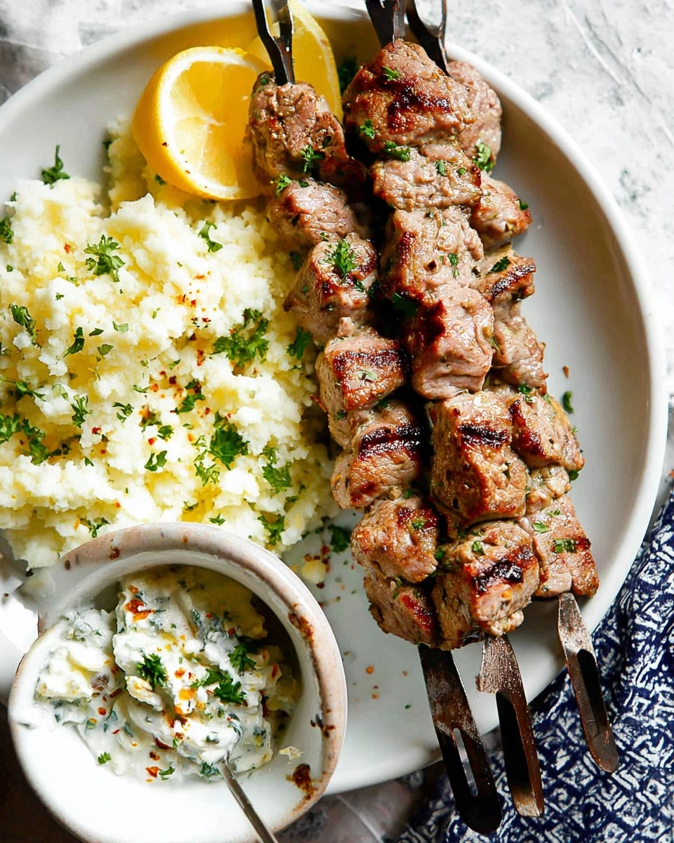 Greek Pork Souvlaki Skewers 27 Greek-Pork-Souvlaki-Skewers-Recipe