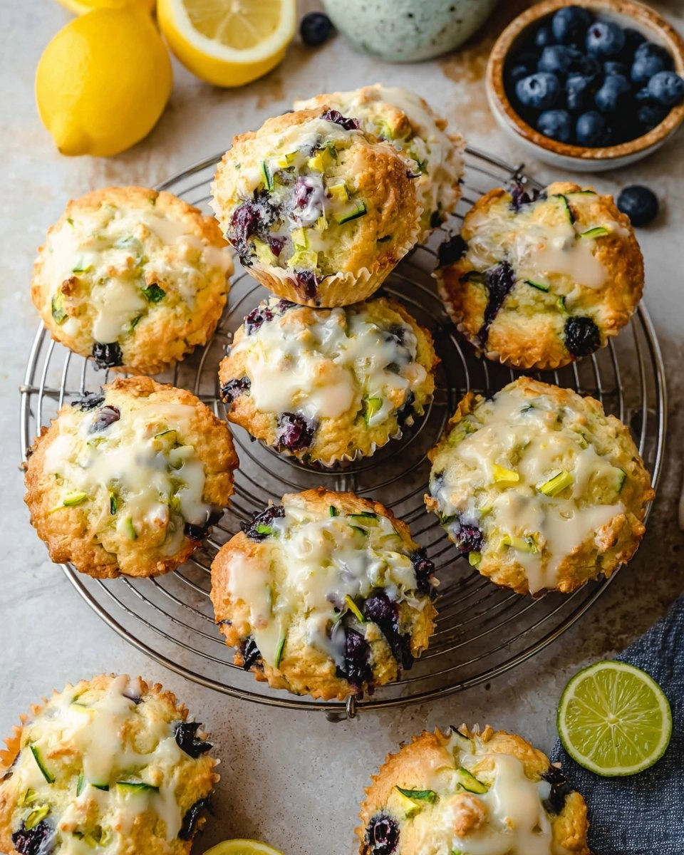 Lemon Blueberry Zucchini Muffins 139 Lemon Blueberry Zucchini Muffins