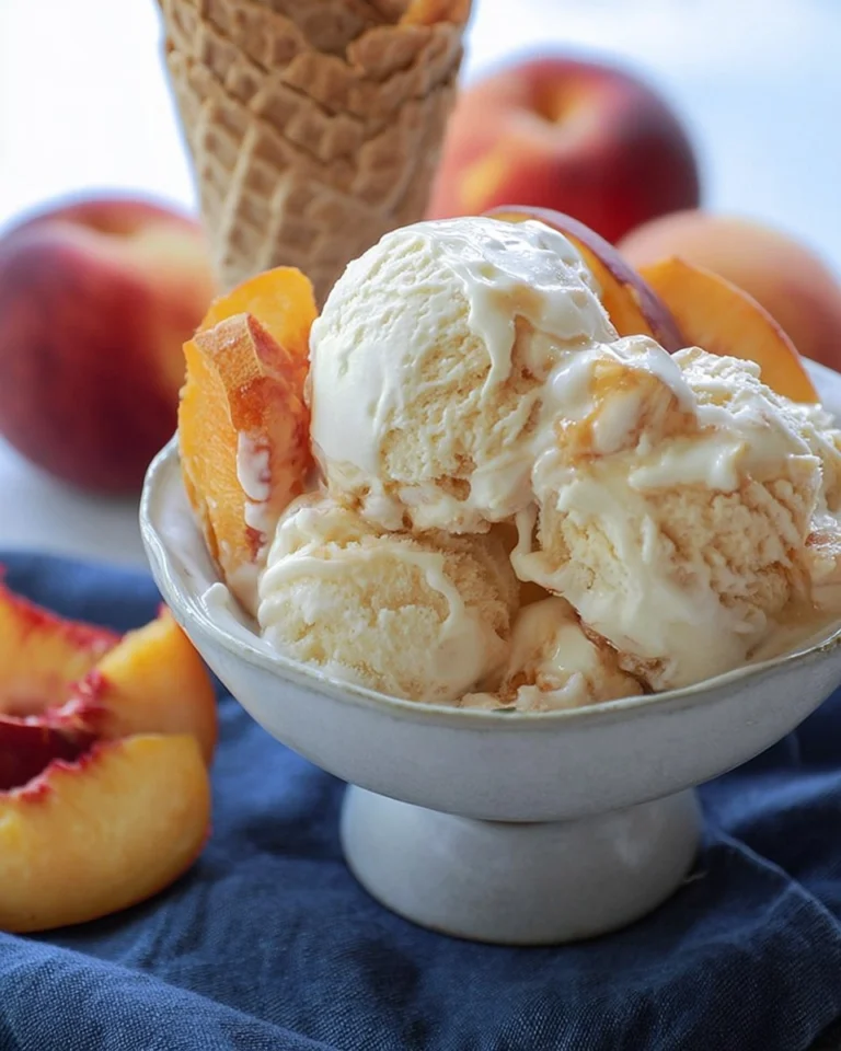 No-Churn-Peaches-and-Cream-Ice-Cream-Recipe