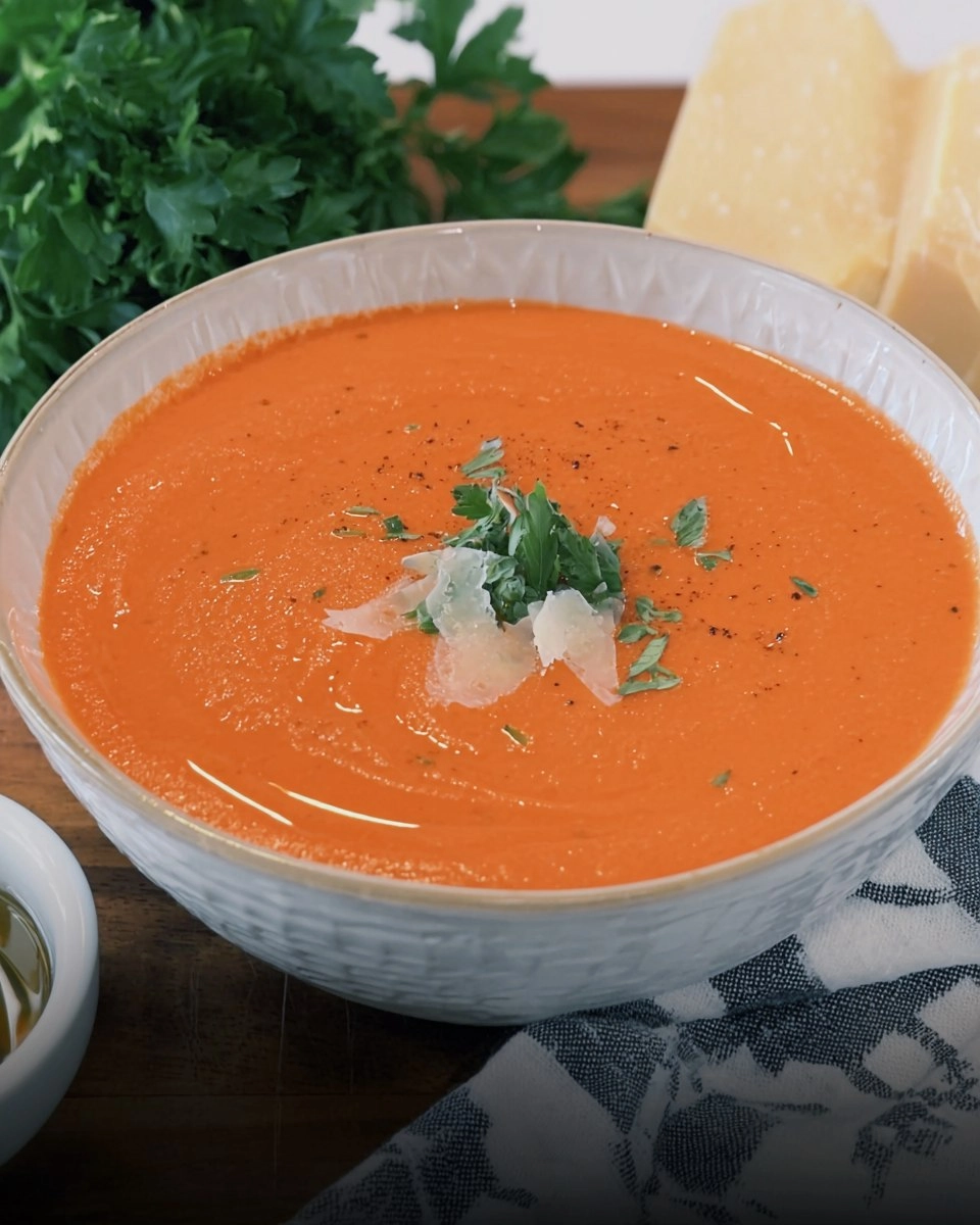 Oven Roasted Tomato Soup