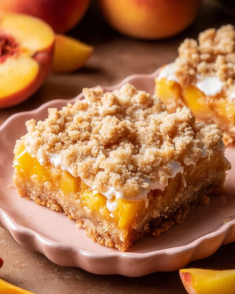 Peach-Crumb-Bars-Recipe