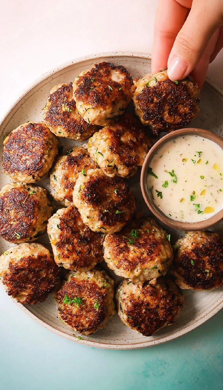 Ranch Turkey Zucchini Meatballs 100 Ranch Turkey Zucchini Meatballs