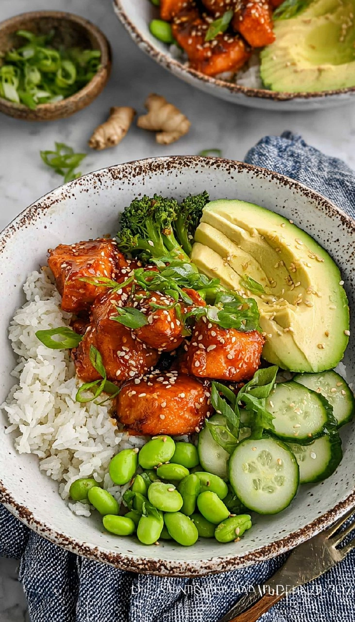 Salmon Bowl 100 Salmon Bowl