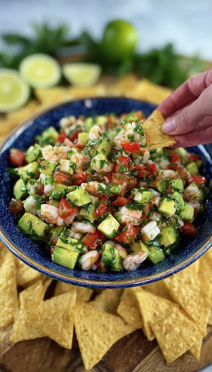 Shrimp and Avocado Ceviche 105 Shrimp and Avocado Ceviche