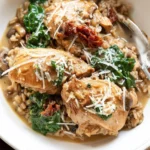 Slow Cooker Tuscan Chicken (Creamy, 10-Minute Prep) 101 Slow-Cooker-Tuscan-Chicken-Creamy-10-Minute-Prep-Recipe