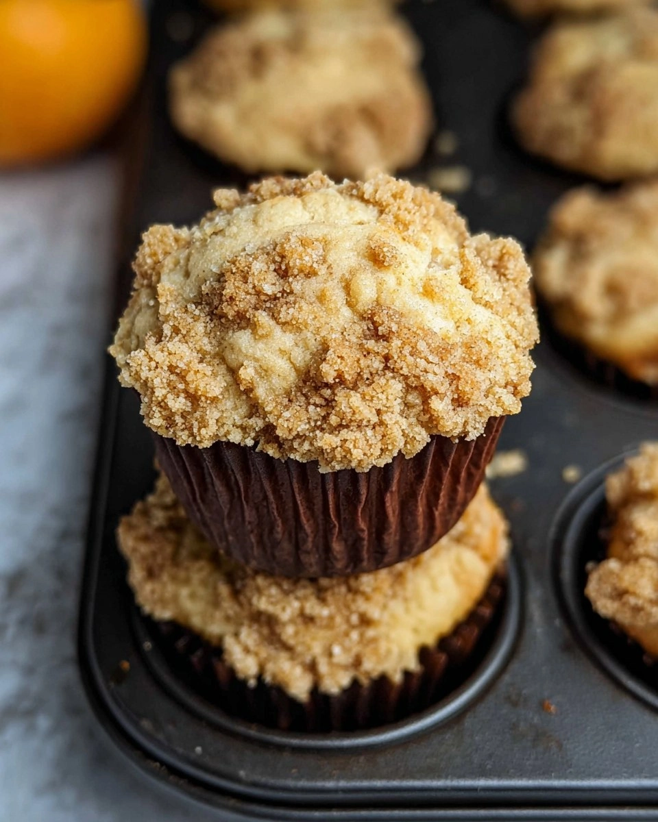 Crumb Apple Muffins