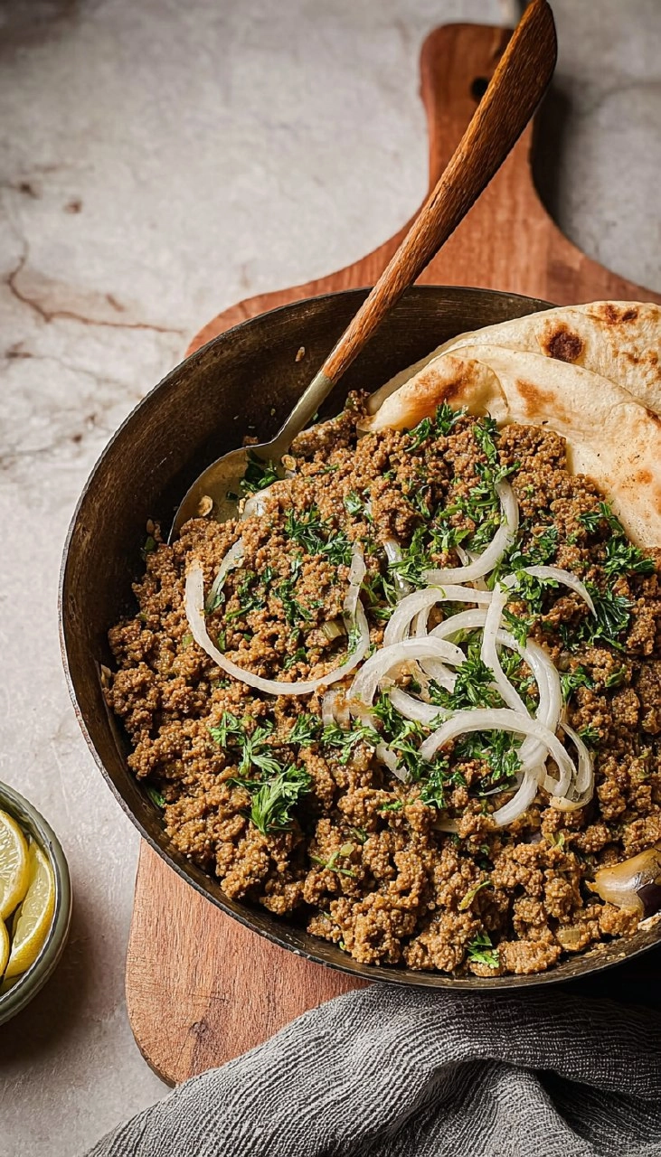 Dum Ka Keema (Smoked Ground Beef)