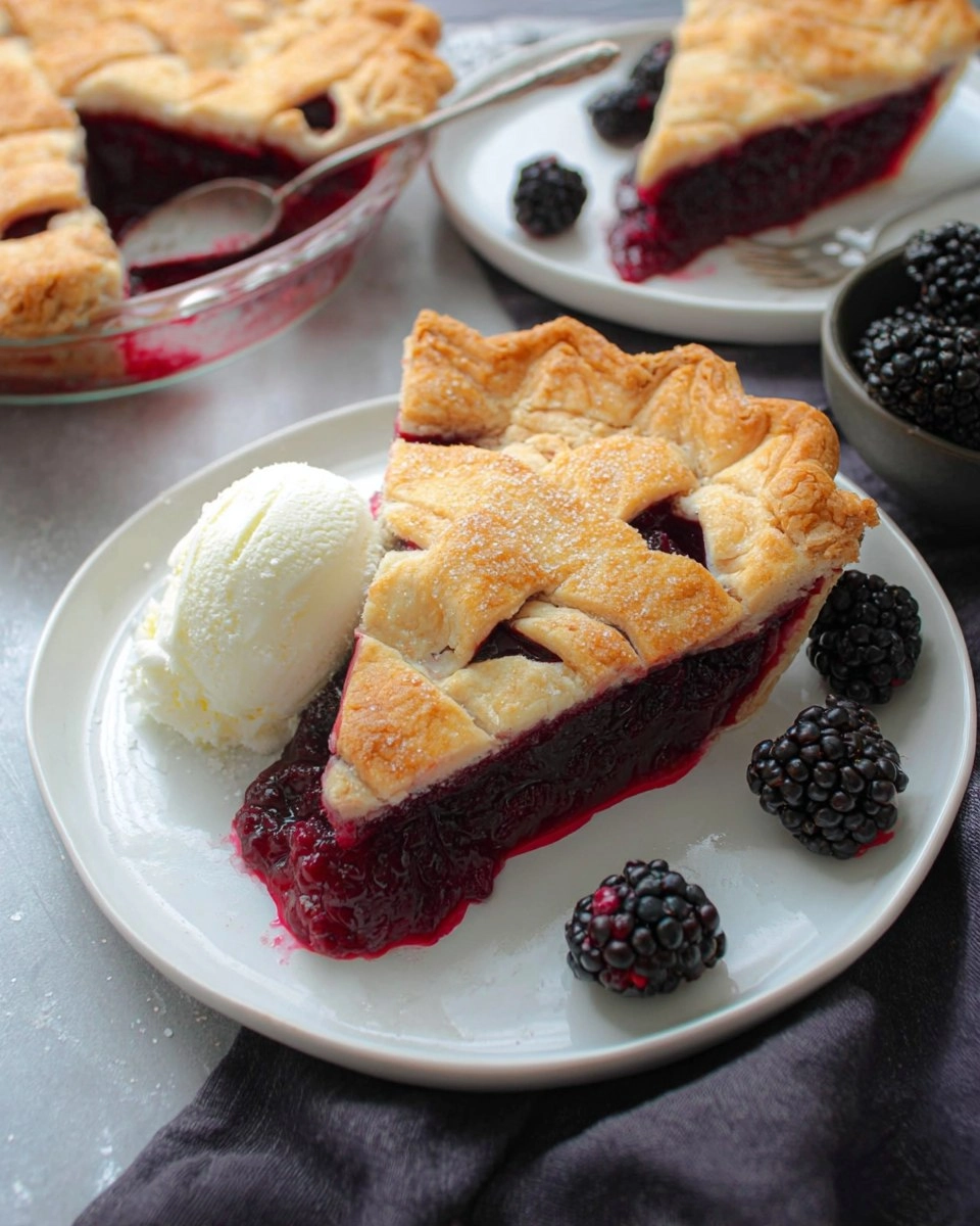 Easy Blackberry Pie