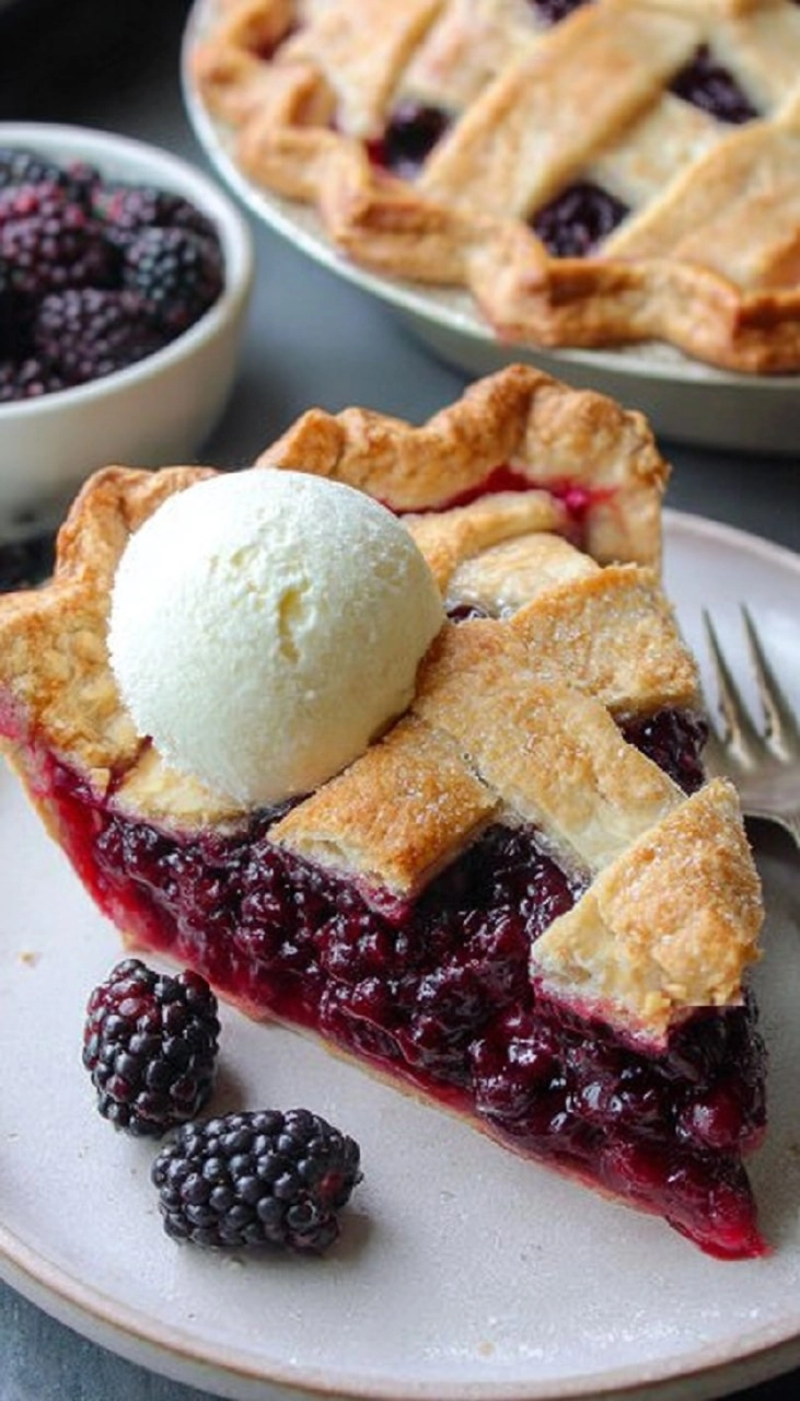 Easy Blackberry Pie
