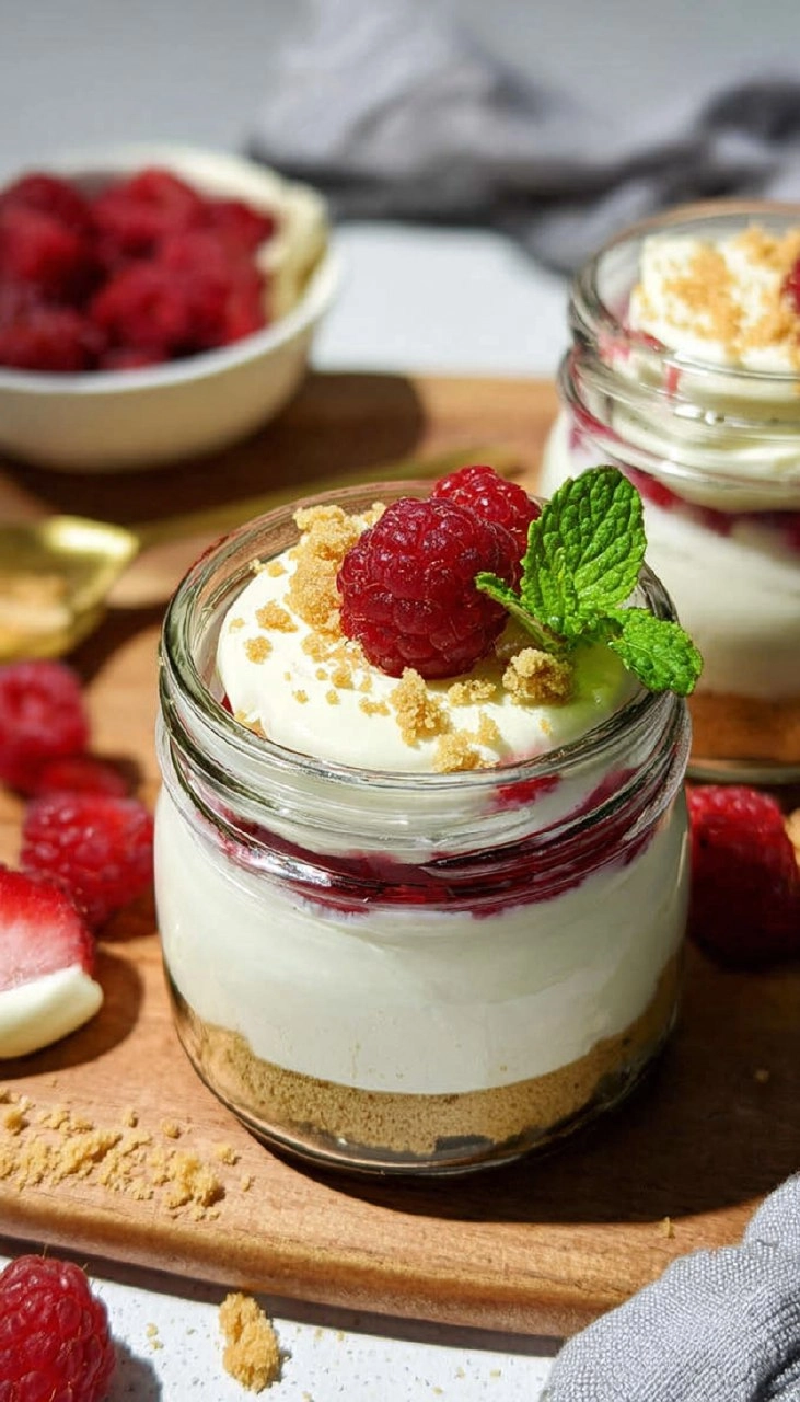 High Protein Cheesecake Jars 75 High Protein Cheesecake Jars