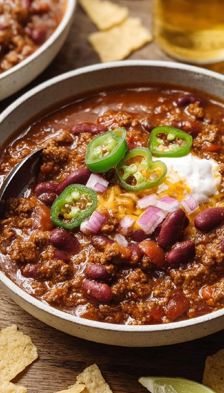 How to Make Homemade Chili Recipe (Ground Beef and Beans) 135 How to Make Homemade Chili Recipe (Ground Beef and Beans)