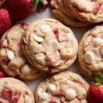 Strawberries-and-Cream-Cookies-The-Best-Strawberry-Flavor-Recipe
