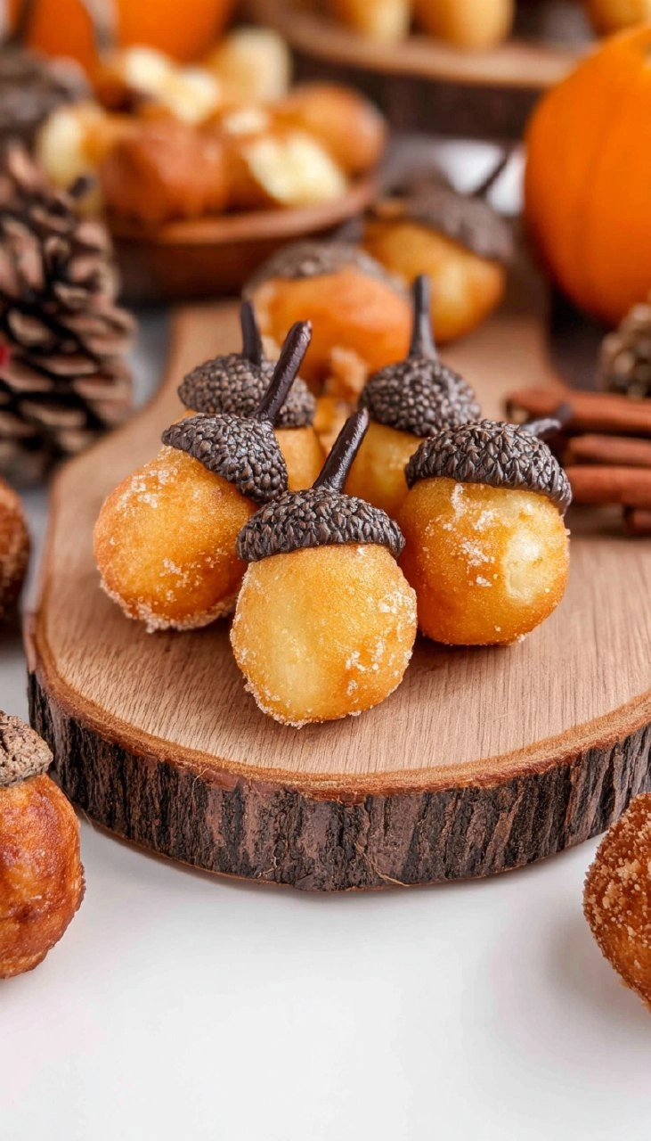 Acorn Donut Holes