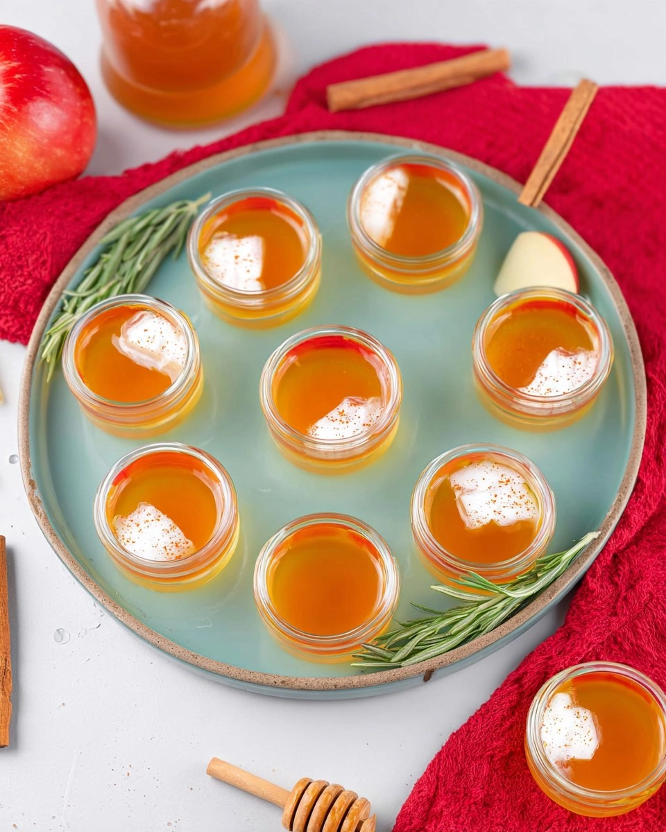 Apple Cider Jello Shots