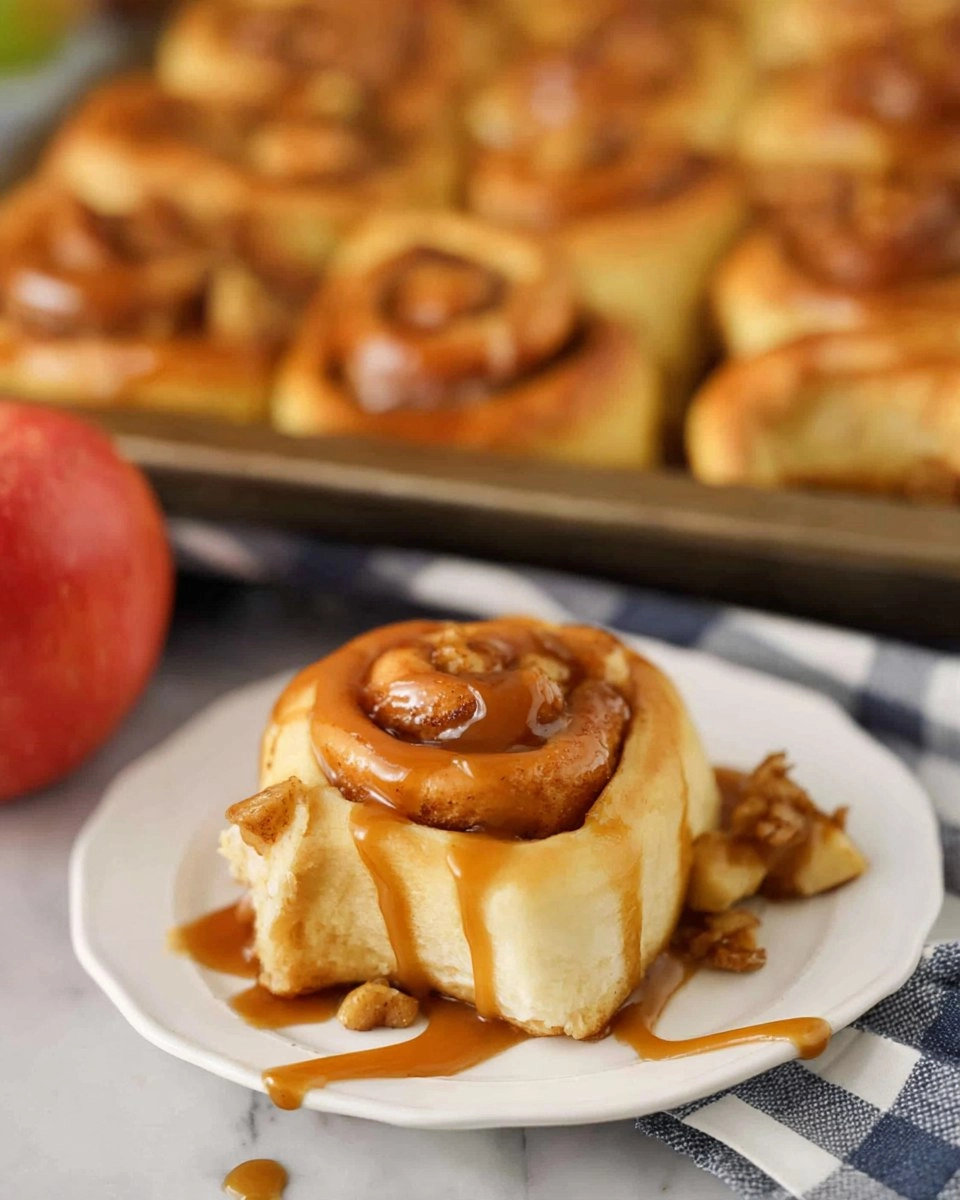 Caramel Apple Cinnamon Rolls 129 Caramel Apple Cinnamon Rolls