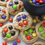 Halloween M&M Cookies 96 Halloween-M038M-Cookies-Recipe