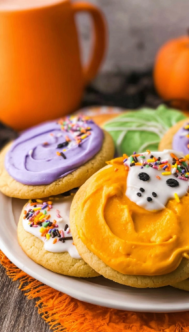 Halloween Sugar Cookies (Lofthouse Style!) 160 Halloween Sugar Cookies (Lofthouse Style!)