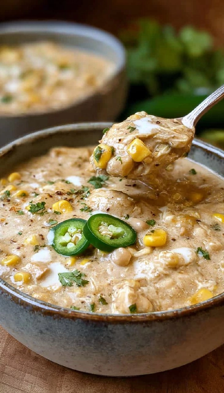 Street Corn White Chicken Chili